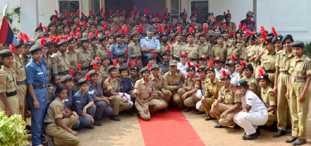 NCC cadets told to become responsible citizens