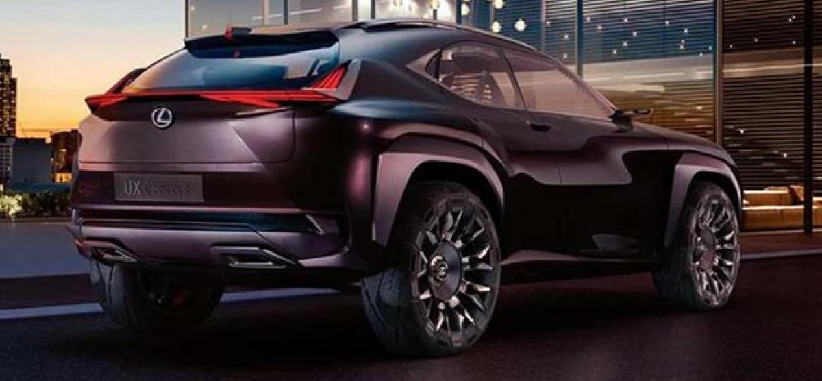 Lexus UX SUV concept revealed