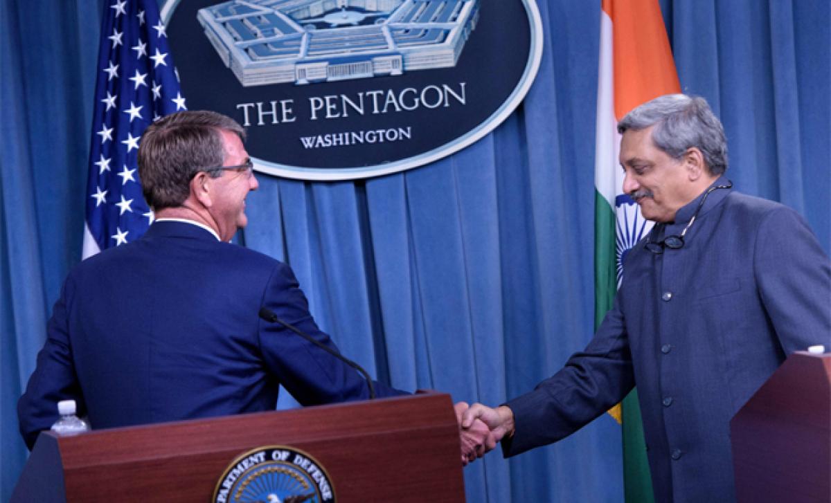 India signs agreement with US boosting defence ties