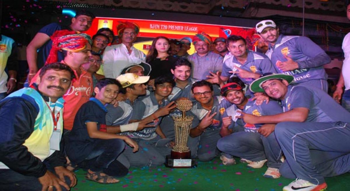 Rajasthan Marbles win BJYM T20 Cricket League