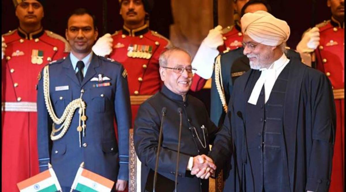 Justice Khehar sworn in as 44th Chief Justice of India