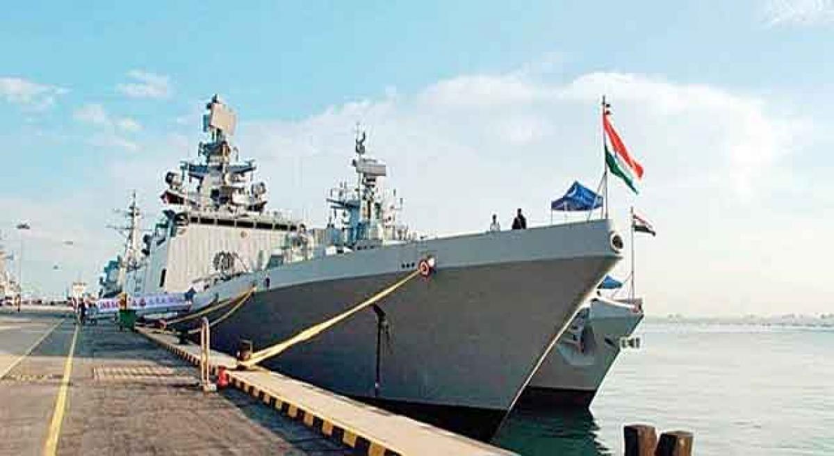 Indian Naval ships enter South China Sea