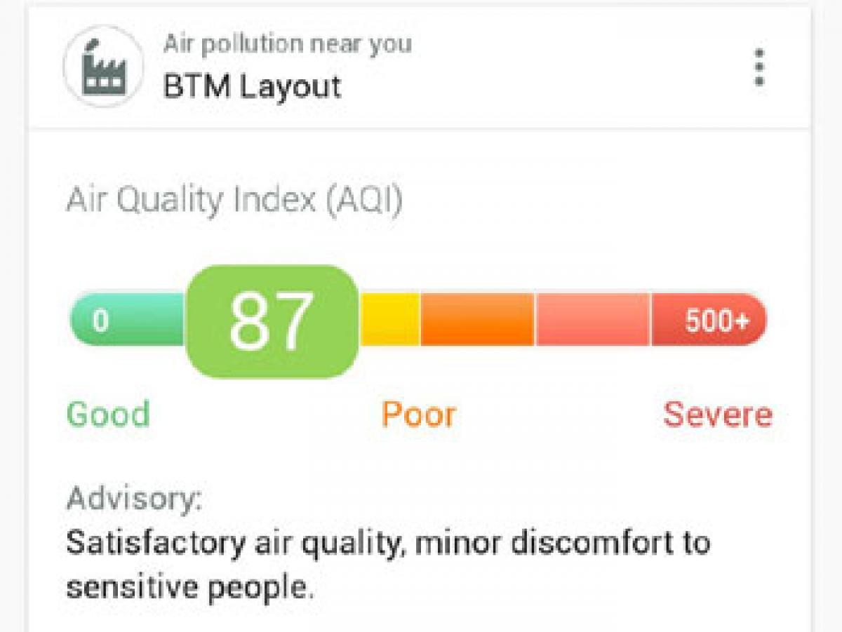 App for quality air breathing