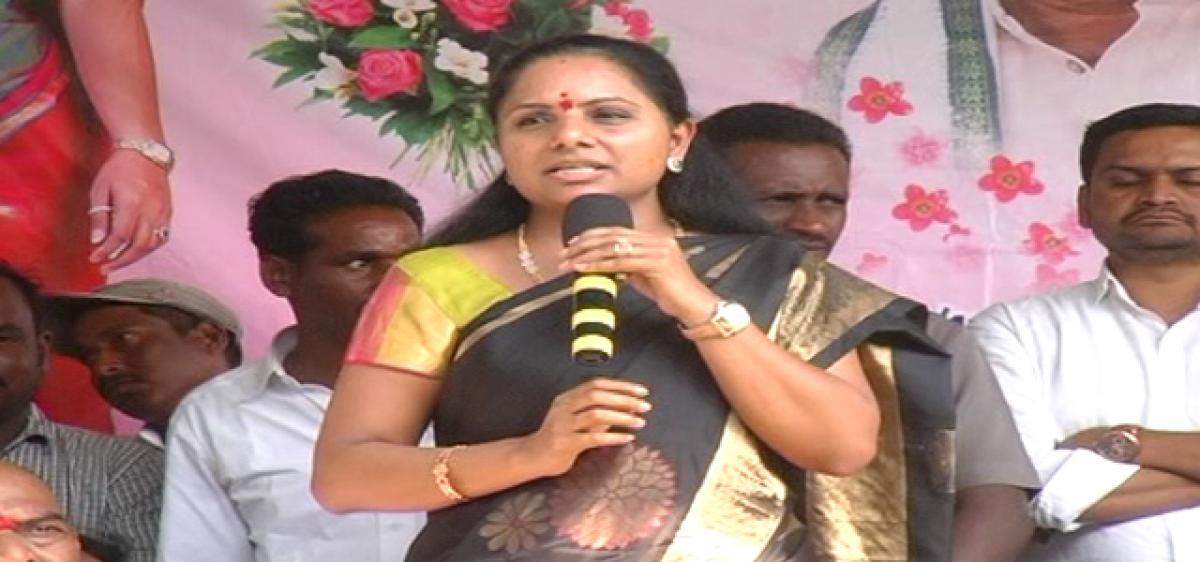 Kavitha slams Congress leaders, says NSF will be revived