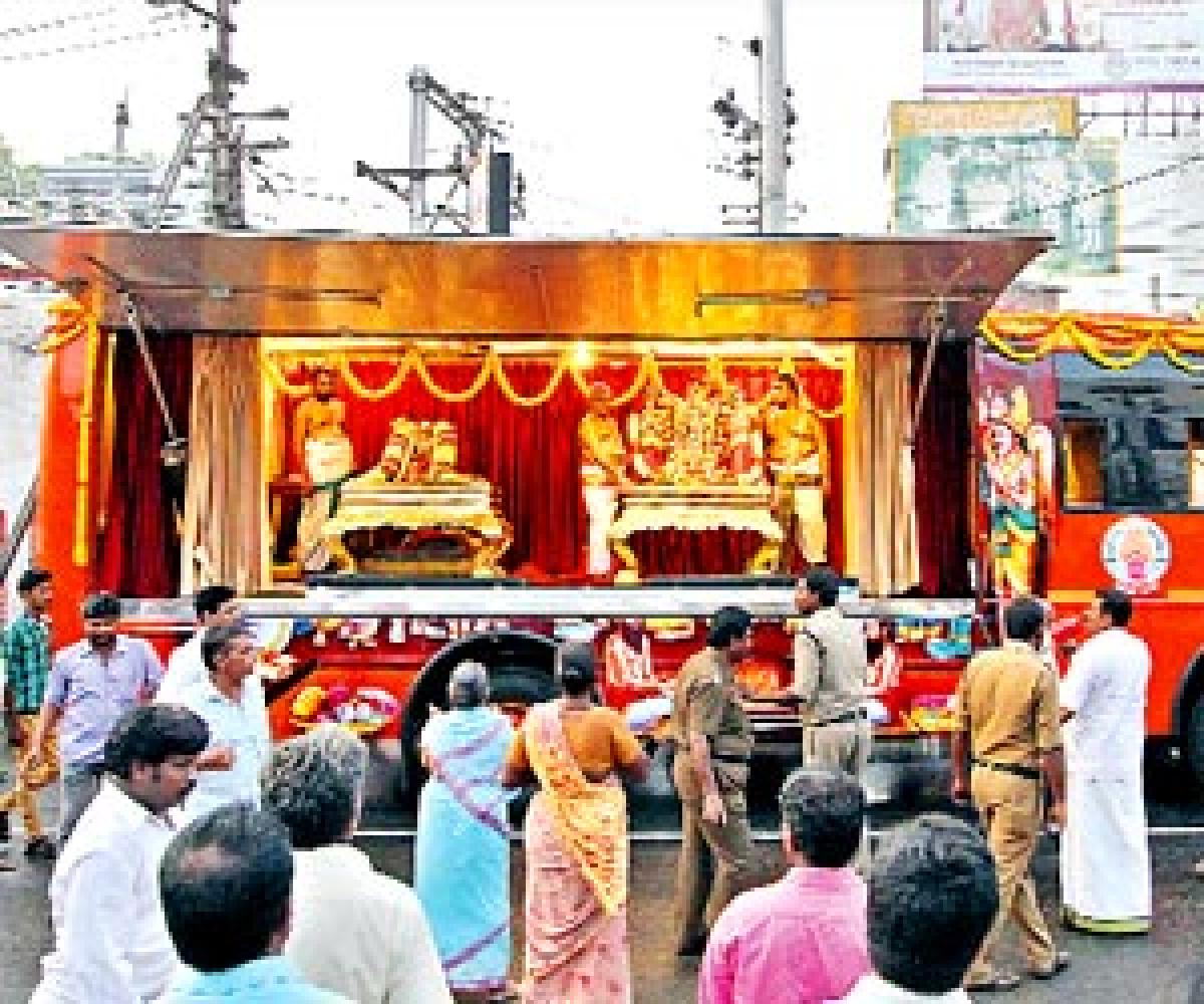 Ramanuja ratha yatra from sept 23