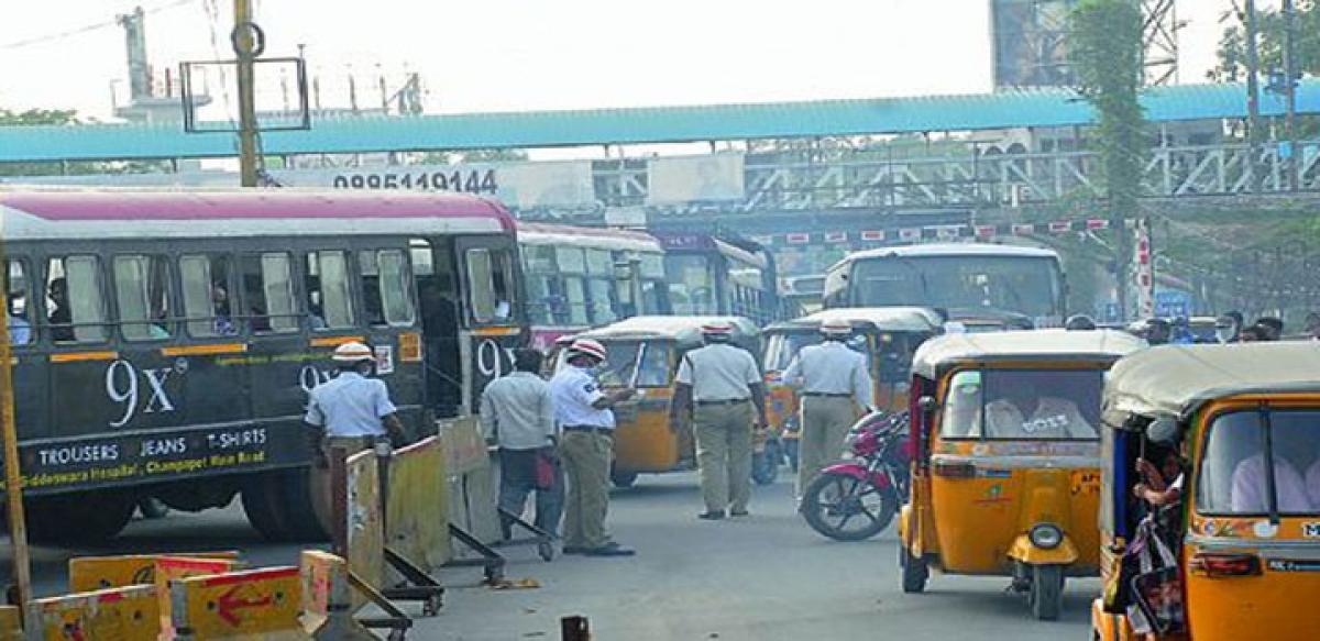 Traffic curbs for 3 months at Malakpet