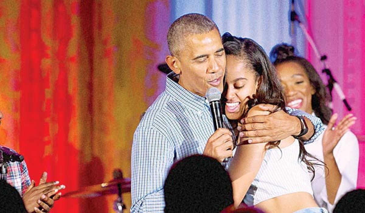 Obama celebrates US military daughter’s 18th birthday