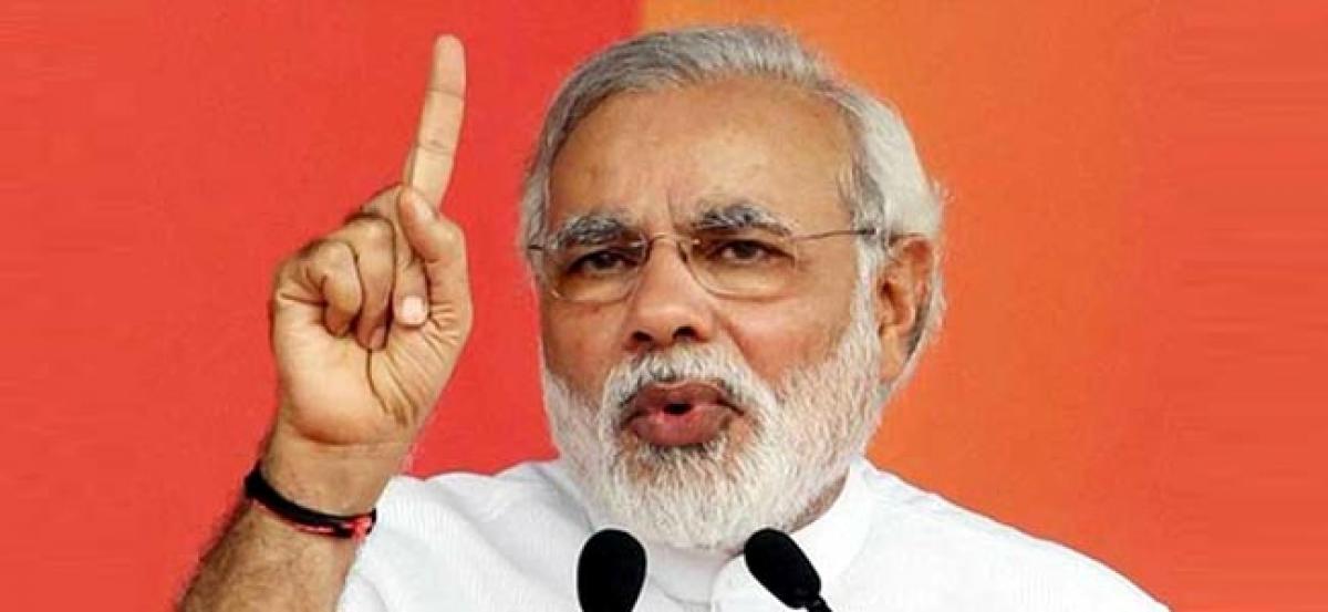 Dethrone Akhilesh Yadav, end UPs 14 years of exile: Modi