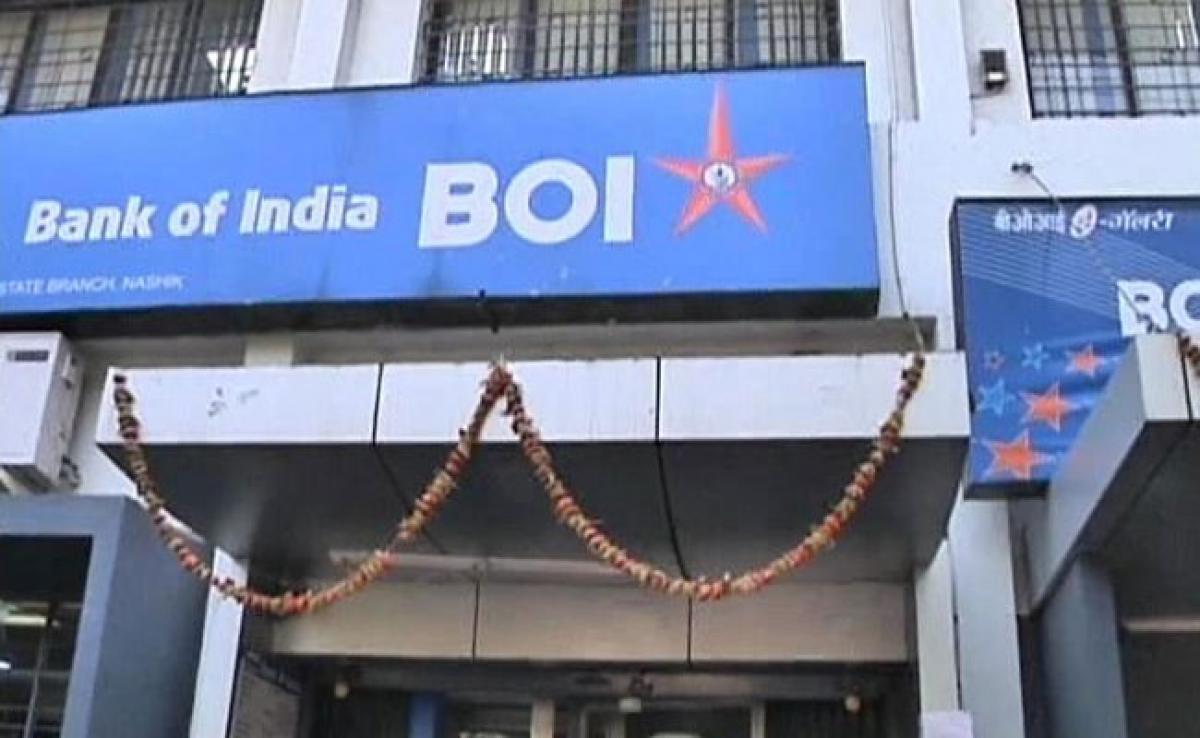 Bank Of India Shares Plunge On Rs. 1,046 Crore Loss In Q4