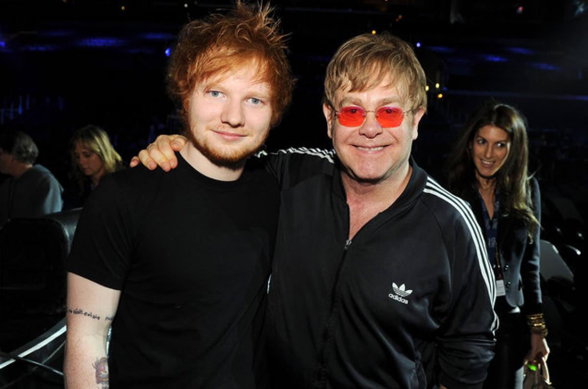 I was sick of Ed Sheeran after his success: Elton John