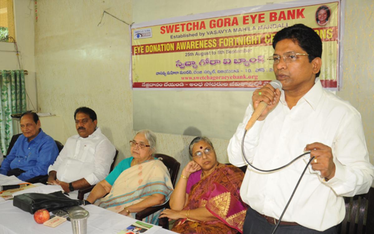 National Eye Donation Fortnight begins