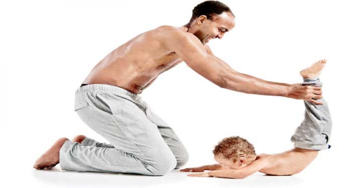 Yoga can improve a mans parenting skills