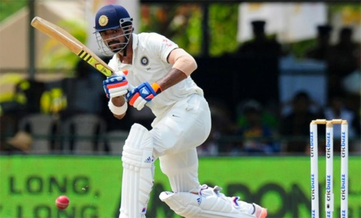 Rahul stars as batting helps India post 319/6