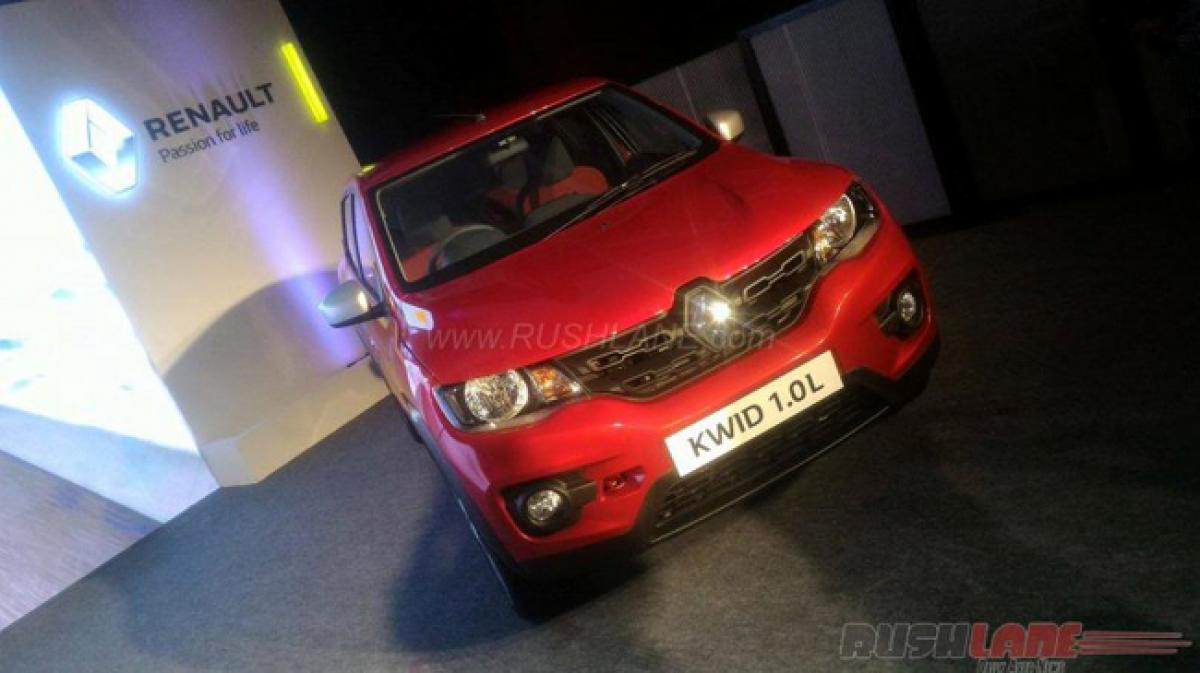 Renault Kwid 1.0L price, specifications
