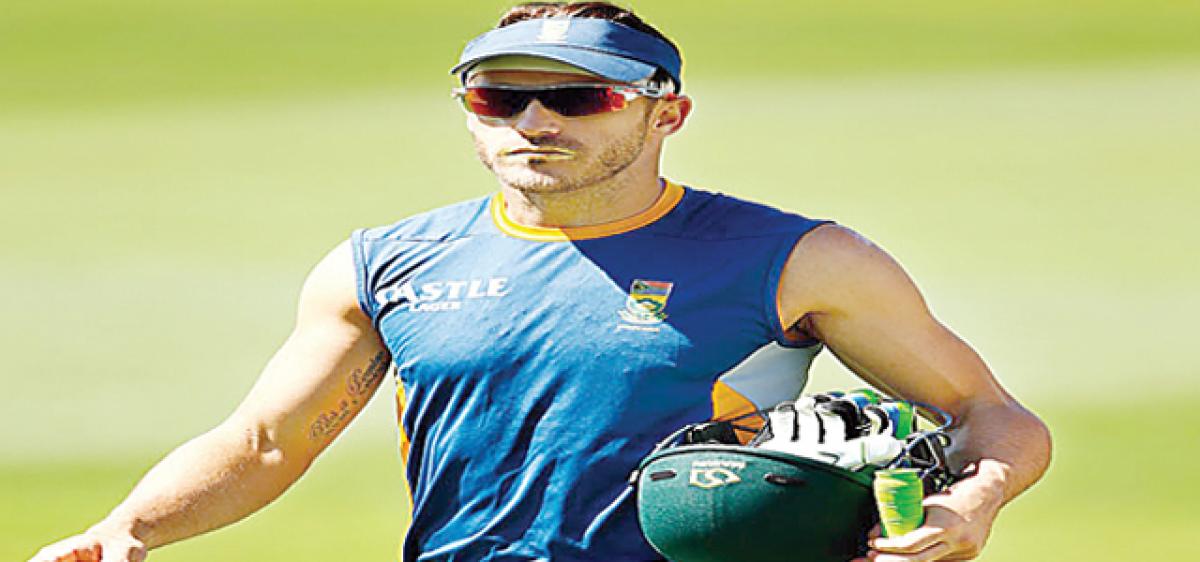 Faf Plessis charged with tampering