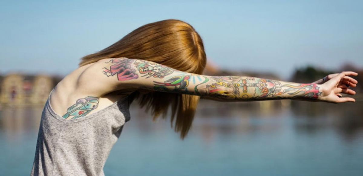 Teenage girls with more tattoos at  high-suicide risk