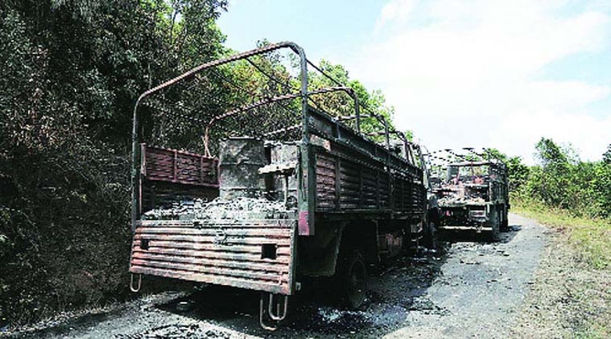 NSCN(K) militants arrested by police in Manipur.