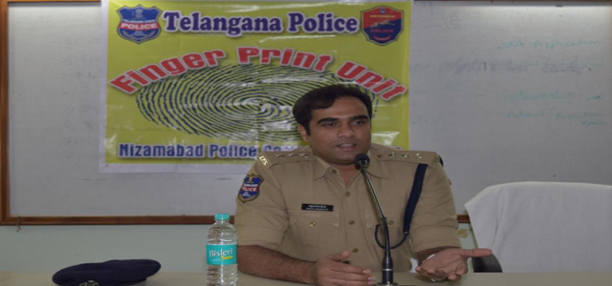 Training camp on finger print collections held