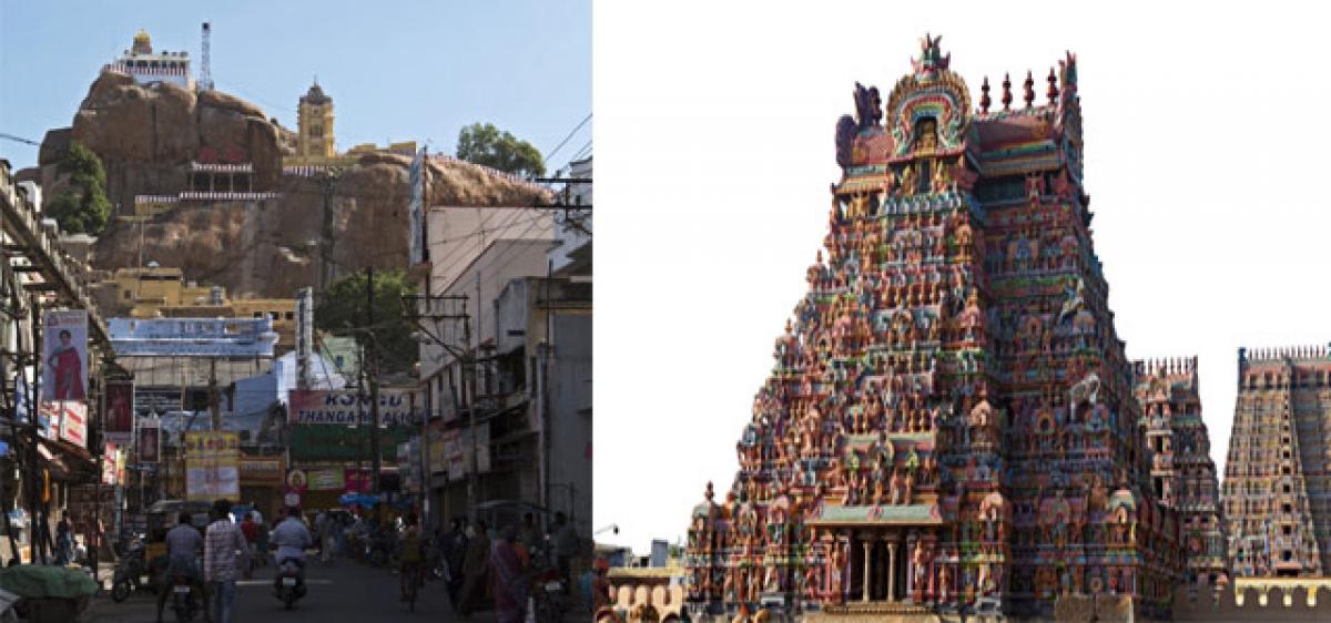 The temple town of Trichy