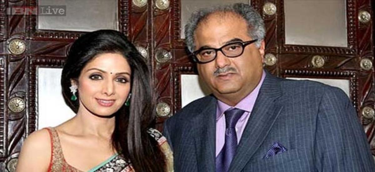 Its a wrap for Boney Kapoor produced Sridevi film.