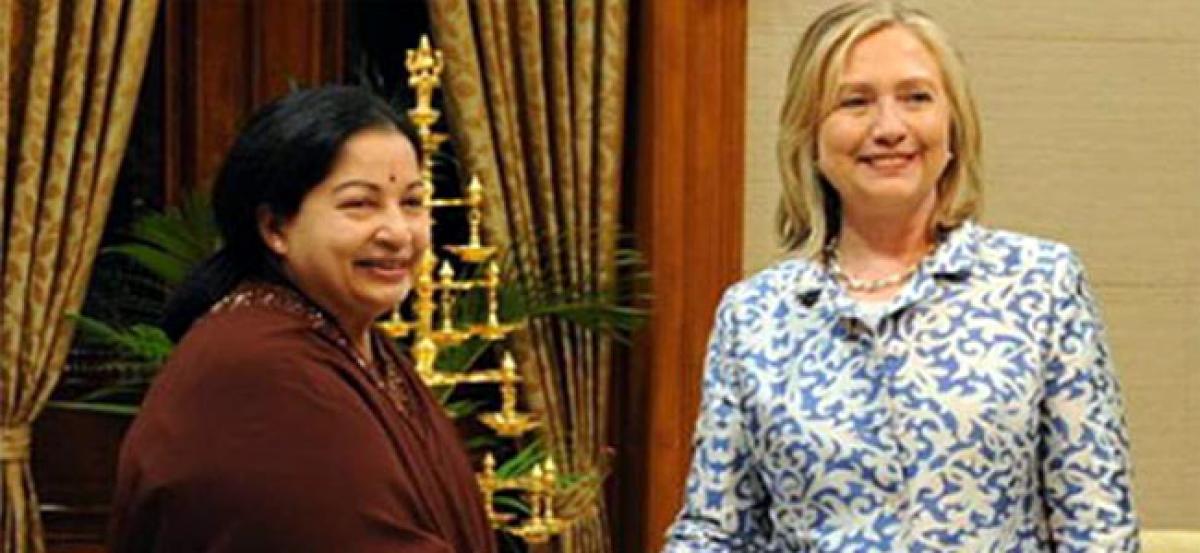 US groups pay tributes to Jayalalithaa