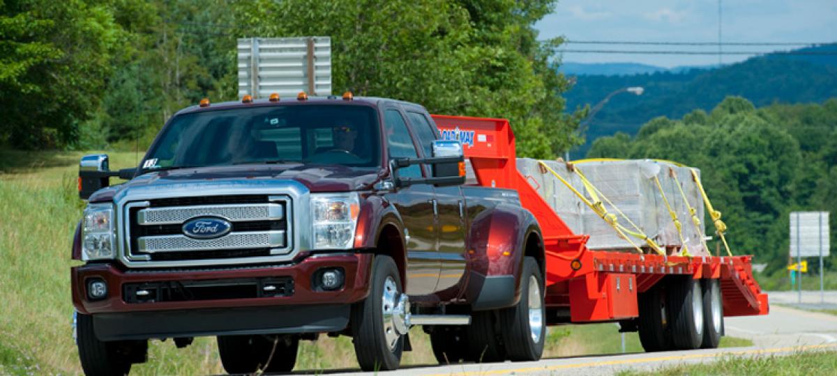 Green construction vehicle news - Ford Trucks