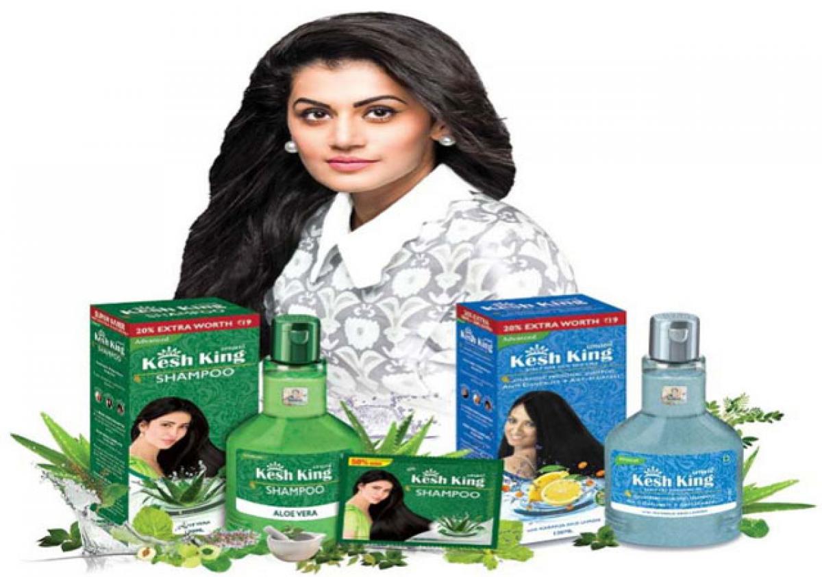 Tapsee believes in Ayurvedic products