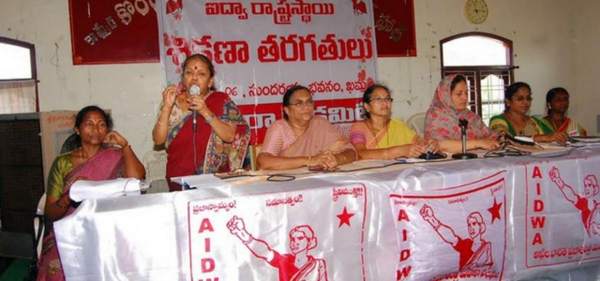 AIDWA demands better medical facilities at govt hospitals