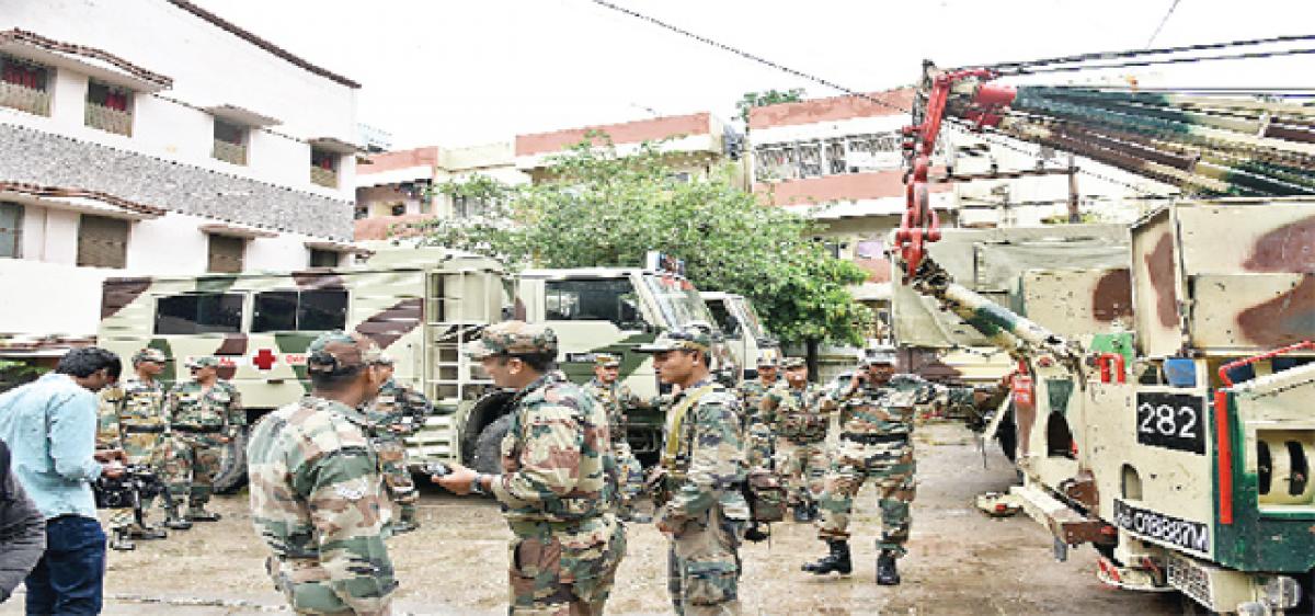 Army, NDRF plunge into rescue work