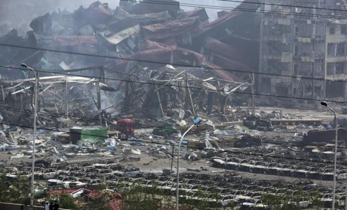 Hundreds of tonnes of cyanide at China blasts site: military