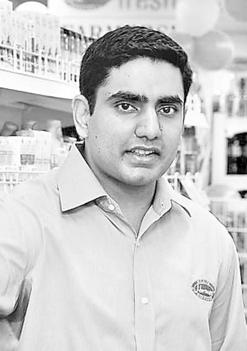 TDP good at playing test matches, says Nara Lokesh