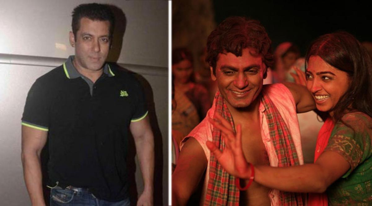 Salman Khan wishes Nawazuddin good luck for Manjhi