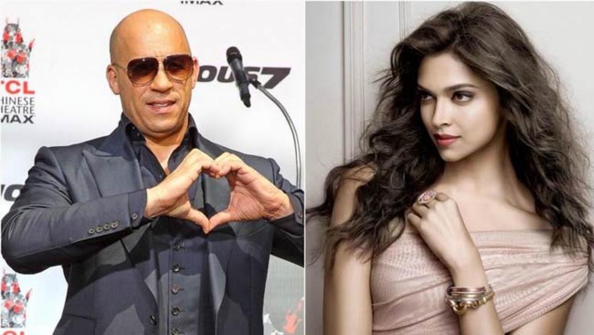 Vin Diesel wishes to star in Hindi project opposite Deepika