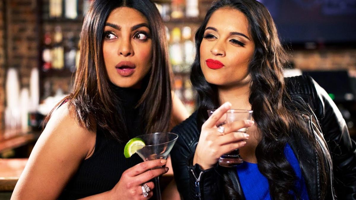 Priyanka collaborates with Canadian YouTube star Lilly Singh