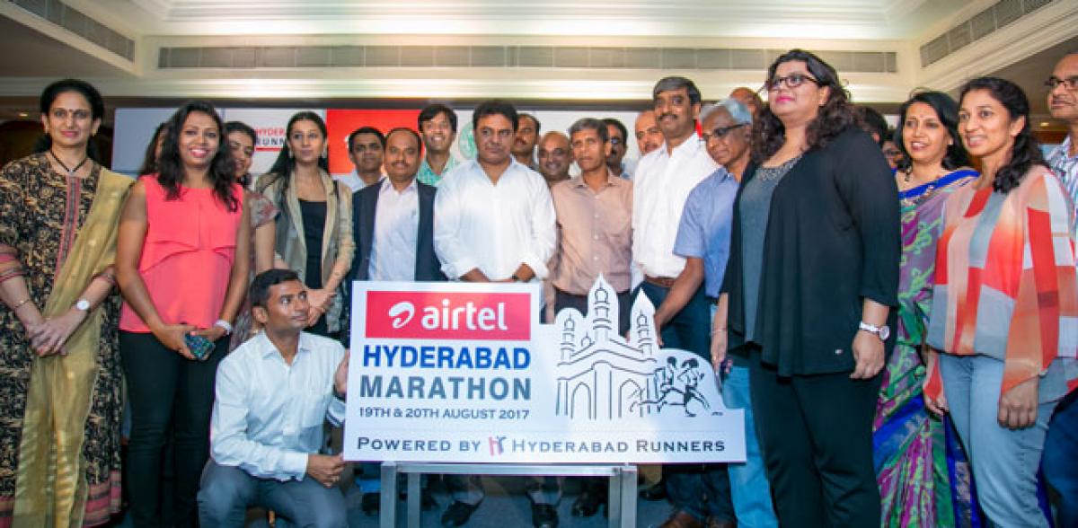 Hyderabad gearing up for Airtel Hyderabad Marathon