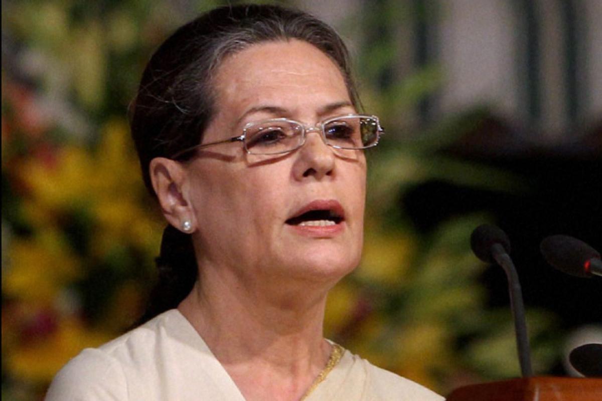 CWC meet: Sonia Gandhi lashes out at BJP