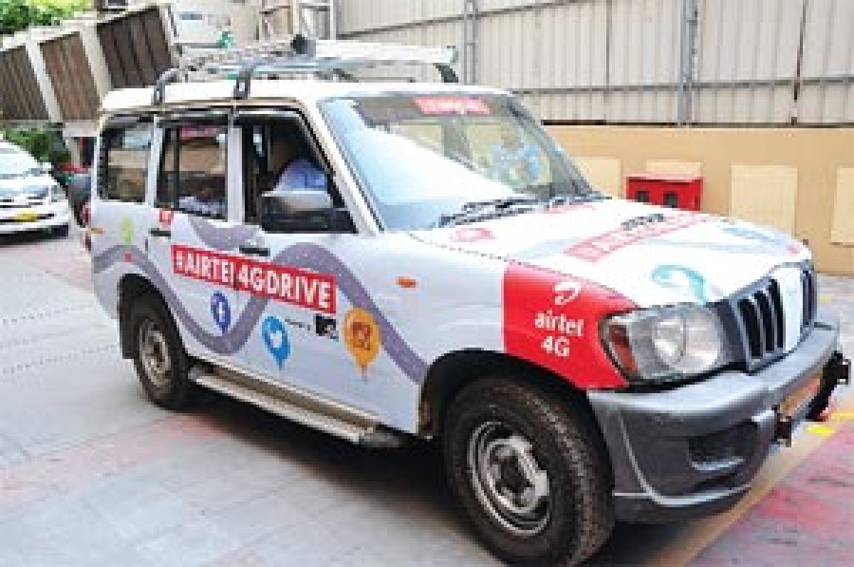 Airtel Social Car comes to town