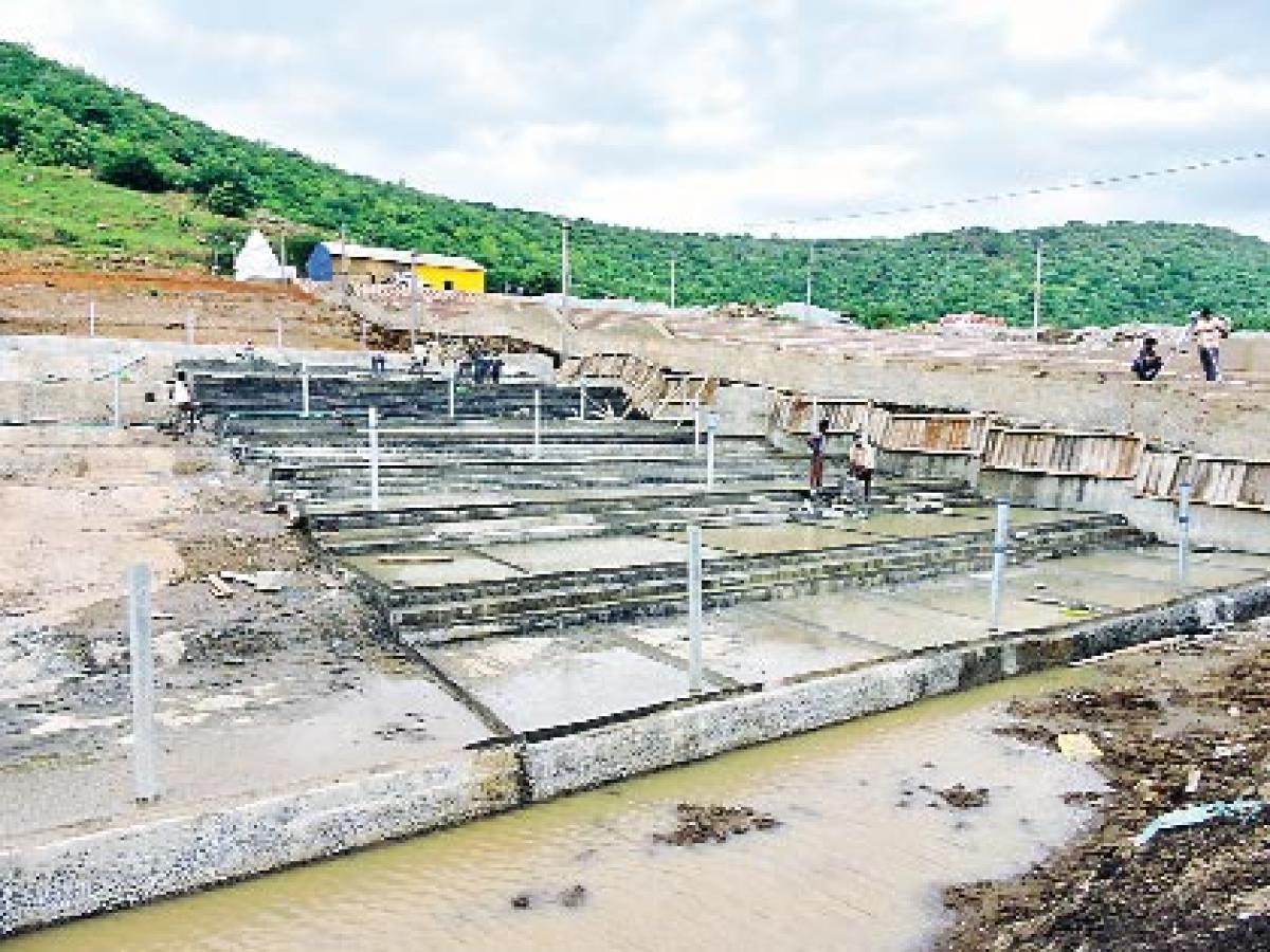 Pushkaralu works way behind schedule