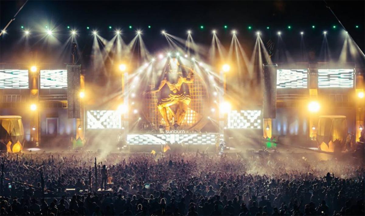 How much did Goa make from Sunburn festival?