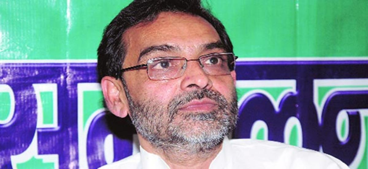 RLSP faces revolt as MP hits out against party chief Kushwaha.