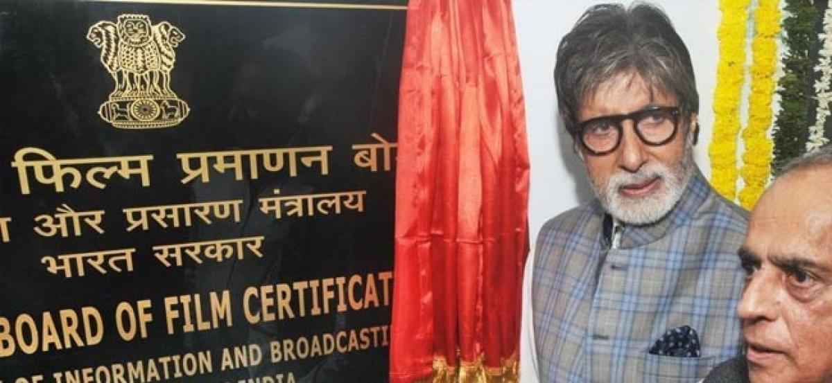 Amitabh Bachchan inaugurates new CBFC office