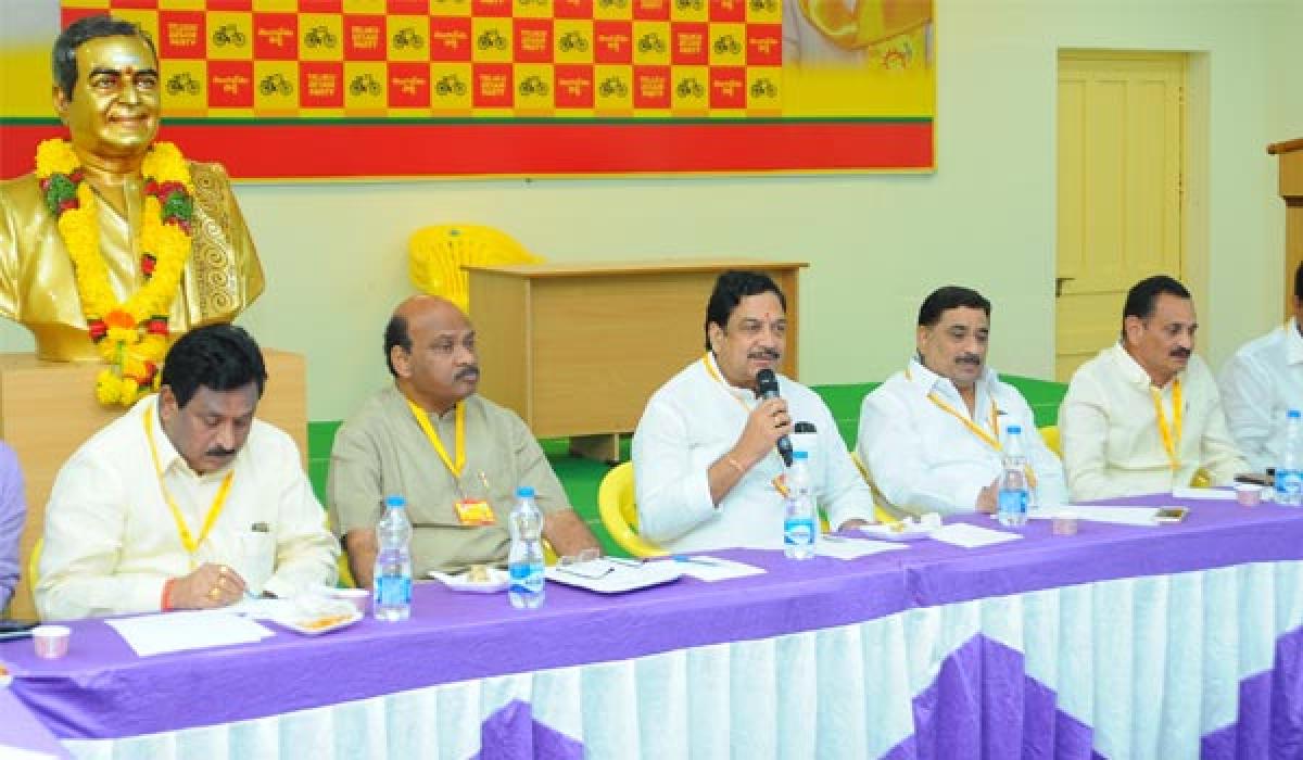 Telugu Desam Party to train leaders cadre on govt welfare schemes