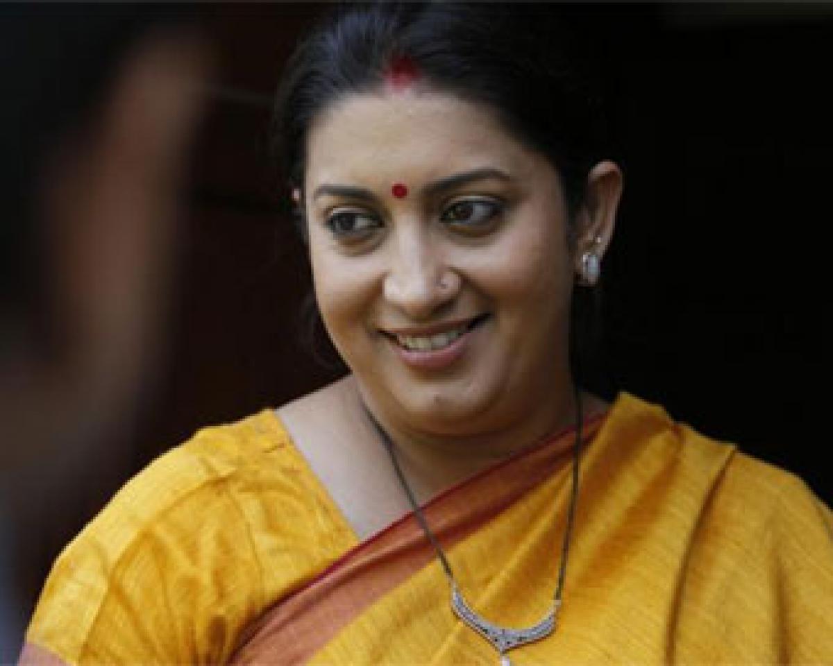 Smriti Irani to hold talks with party activists in Amethi