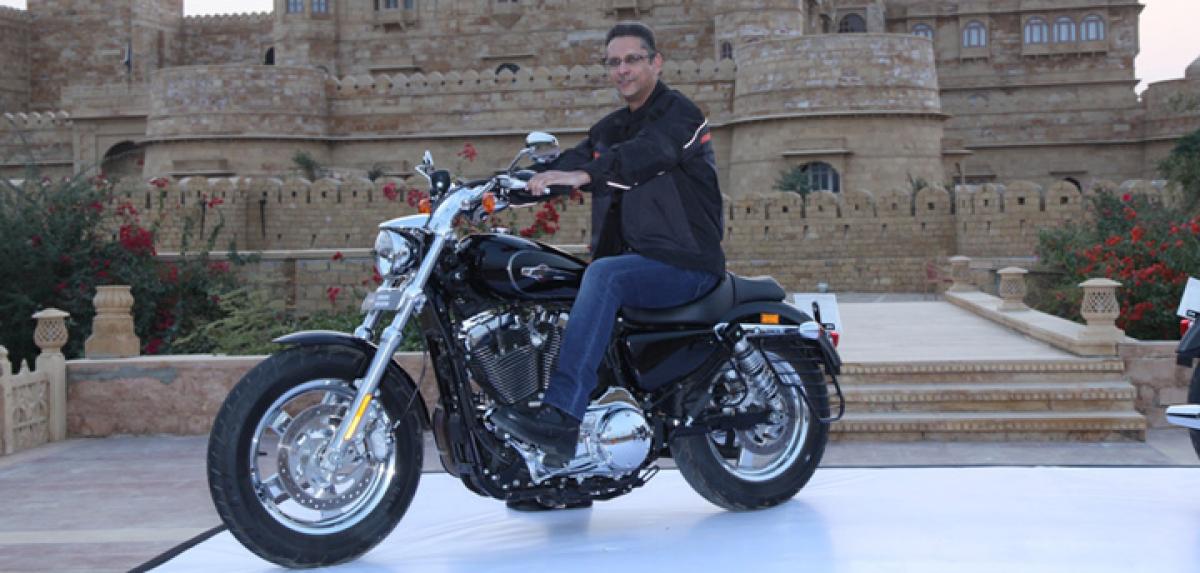Harley 1200 Custom debuts in India