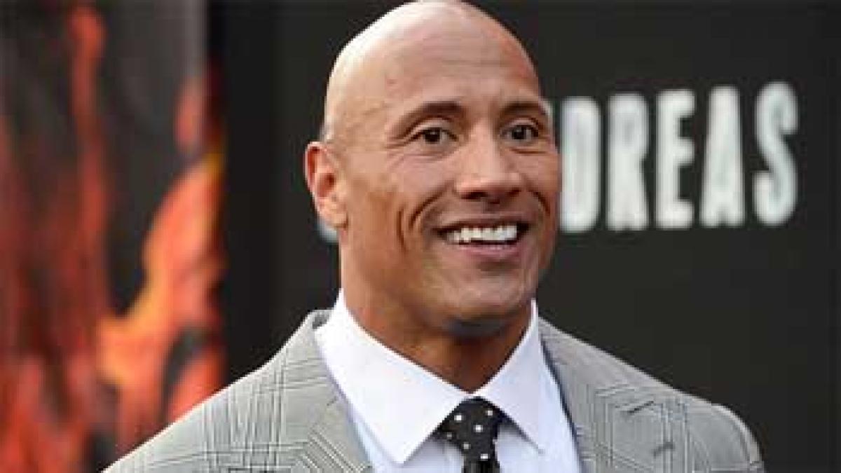 Dwayne Johnson surprises sick kids at Savannah hospital