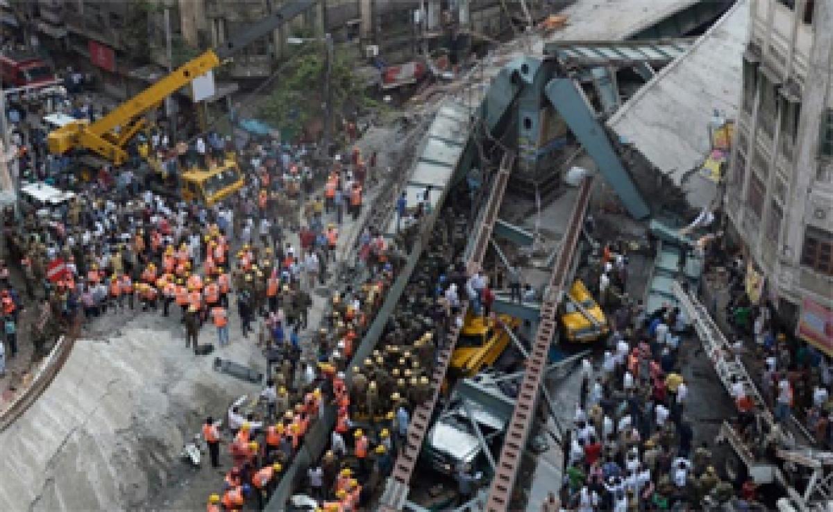 Kolkata flyover collapse: Senior IVRCL officer arrested