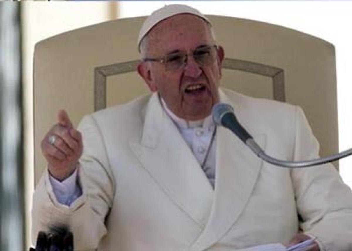 Pope Francis rejects dirty money from rich patrons