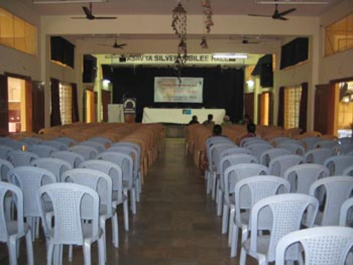 Dearth of auditoriums, a concern to artistes