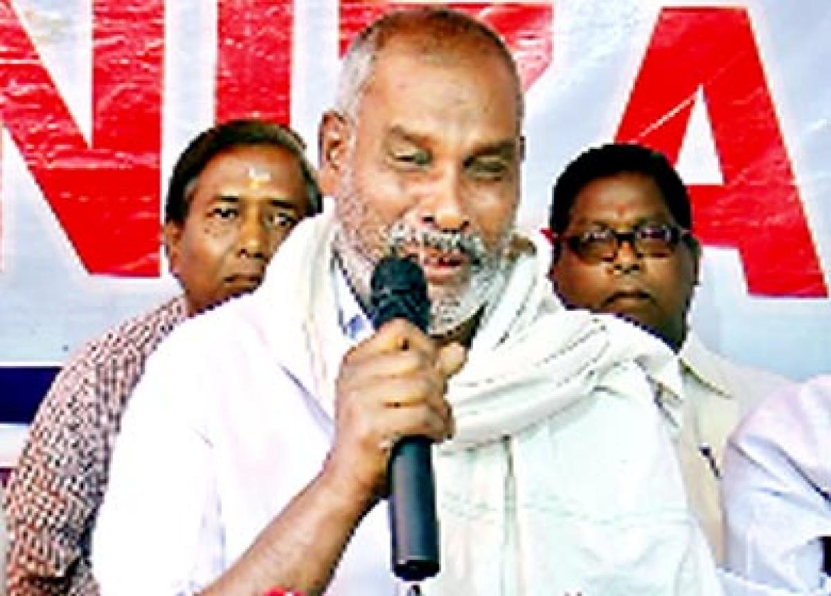 Dalits demand action against Armoor MLA