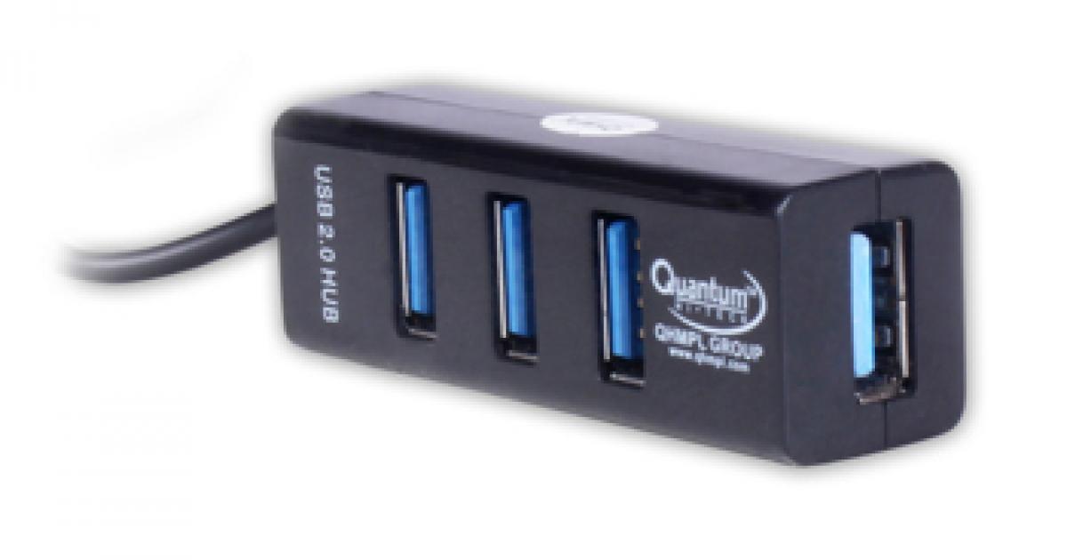 Quantum Hi-Tech unveils 4 port USB HUB